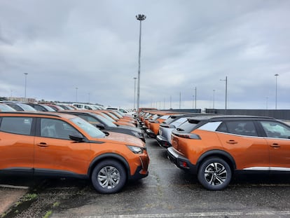 Vehículos fabricados en la planta de Stellantis en vigo.