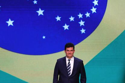 El exministro de Justicia de Brasil, Sergio Moro.