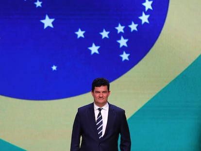 El exministro de Justicia de Brasil, Sergio Moro.