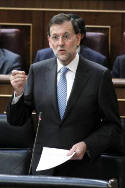 El presidente del Gobierno, Mariano Rajoy.