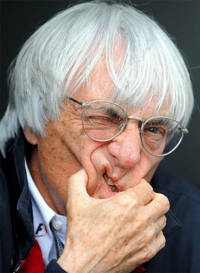 Bernie Ecclestone.