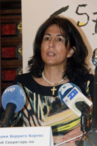 La secretaria de Estado de Turismo, María Isabel Borrego Cortés. EFE/Archivo