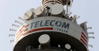 Torre de Telecom Italia en Roma.