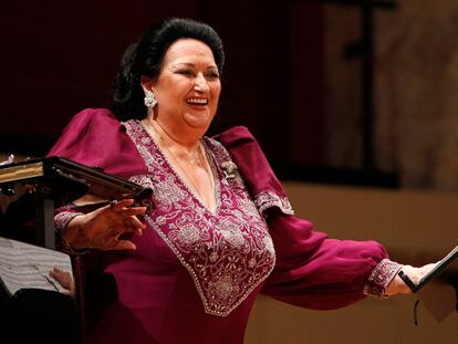 Montserrat Caballé: «Lo más duro de mi carrera fue separarme de mis hijos tantas veces»