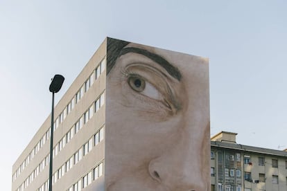 Mural de Jorge Roríguez -Gerada para Betevé.