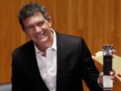 El actor visita el Festival de cine de Guadalajara para recibir un premio