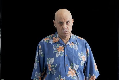 James Ellroy este martes en Madrid.