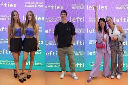 Nadie quiso perderse el #Leftiesweekendfestival: En la imagen, de izq. a dcha.: Twin Melody, Hektor Mass, Ares Teixidor y Bruna.