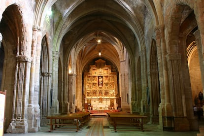 La Colegiata de Santa María la Mayor, el emblema del municipio de Caspe, es mundialmente reconocida por su interés histórico artístico.