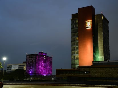 Vista de la Universidad Nacional Autónoma de México (UNAM).