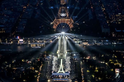 La ceremonia de inauguración de los Juegos Olímpicos de París 2024, en imágenes