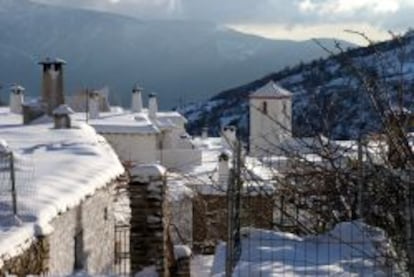 Chimeneas de Capileira, en las Alpujarras.