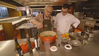 Juan Echanove y Ricard Camarena en 'De la vida al plato'.