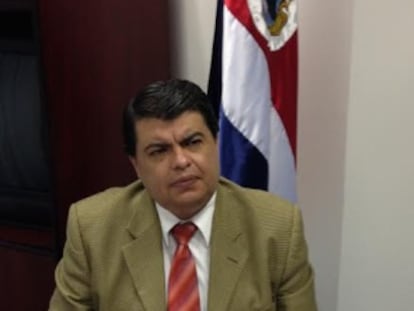 Mario Zamora, ministro de Seguridad de Costa Rica.