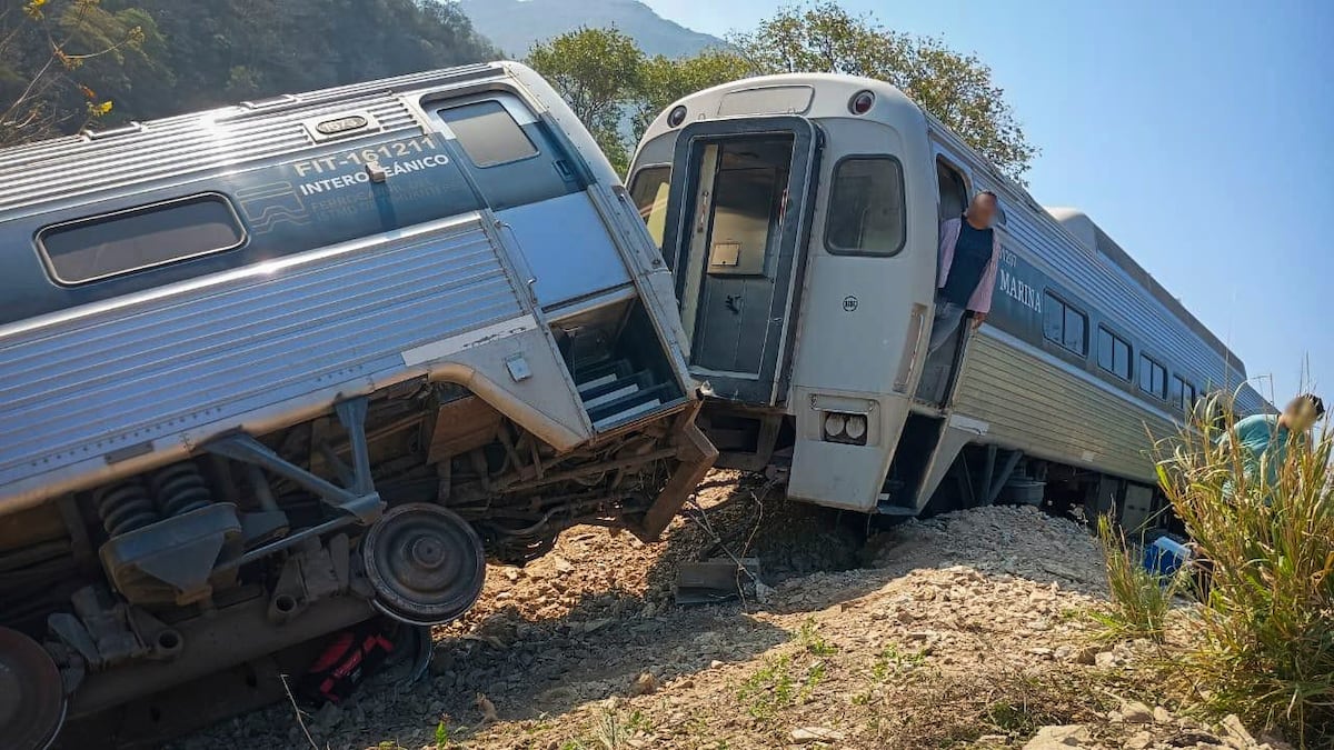 El accidente del Tren Interoceánico da un nuevo golpe a la Armada | EL PAÍS  México