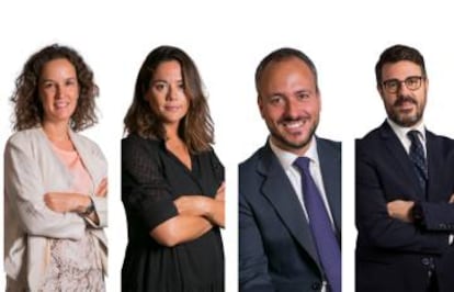 Gómez-Acebo & Pombo nombra cuatro nuevos socios: Mariana Díaz-Moro, Irene Arévalo, David Riopérez y Jesús Ibáñez