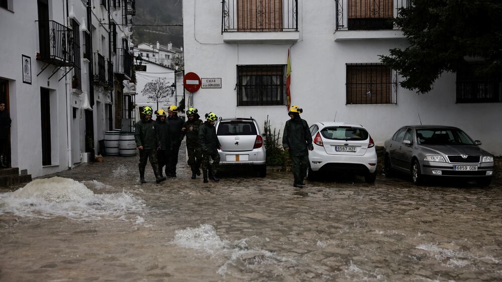Borrasca Leonardo en Grazalema