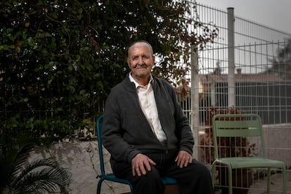 Tomás Fordieles, residente en el centro de mayores Sant Miquel, en Viladecavalls (Barcelona).