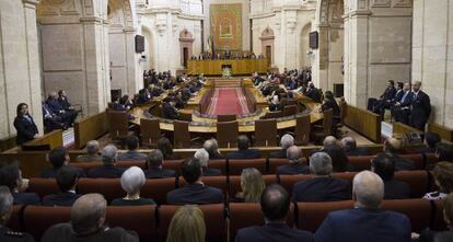 El Parlamento, el pasado 28 de febrero.