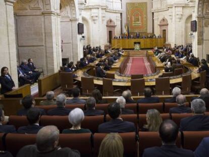 El Parlamento, el pasado 28 de febrero.