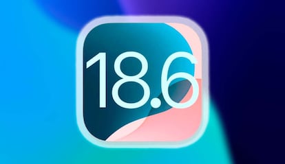 Logo de la actualización iOS 18.6