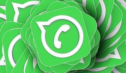 Iconos de WhatsApp de colore verde