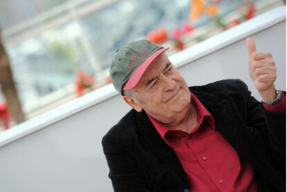 Bernardo Bertolucci, fotografiado ayer en Cannes.