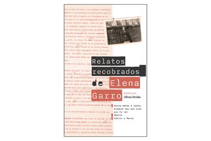 Portada del libro "Relatos recobrados de Elena Garro".