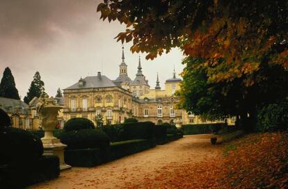 El palacio real de La Granja de San Ildefonso (Segovia).