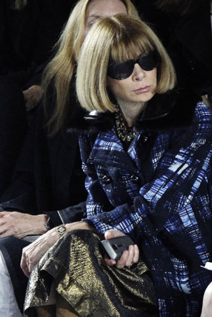 Anna Wintour, en Nueva York.