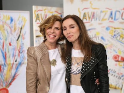 Las cantantes Sole Gim&eacute;nez y Ana Bel&eacute;n, durante la presentaci&oacute;n del discolibro &#039;Avanzadoras&#039;.