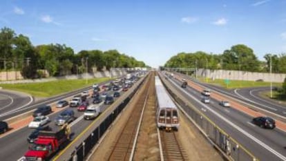 Autopista I-66 en Virginia de Ferrovial.