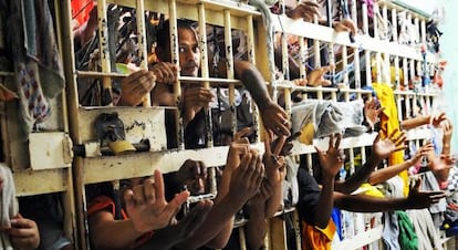 Foto de cedida pelo sindicato dos servidores penitenciários do Maranhão.