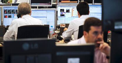 Oficinas de Ahorro Corporación, grupo de servicios financieros encargado de la subasta de bonos y letras del Tesoro Público español.