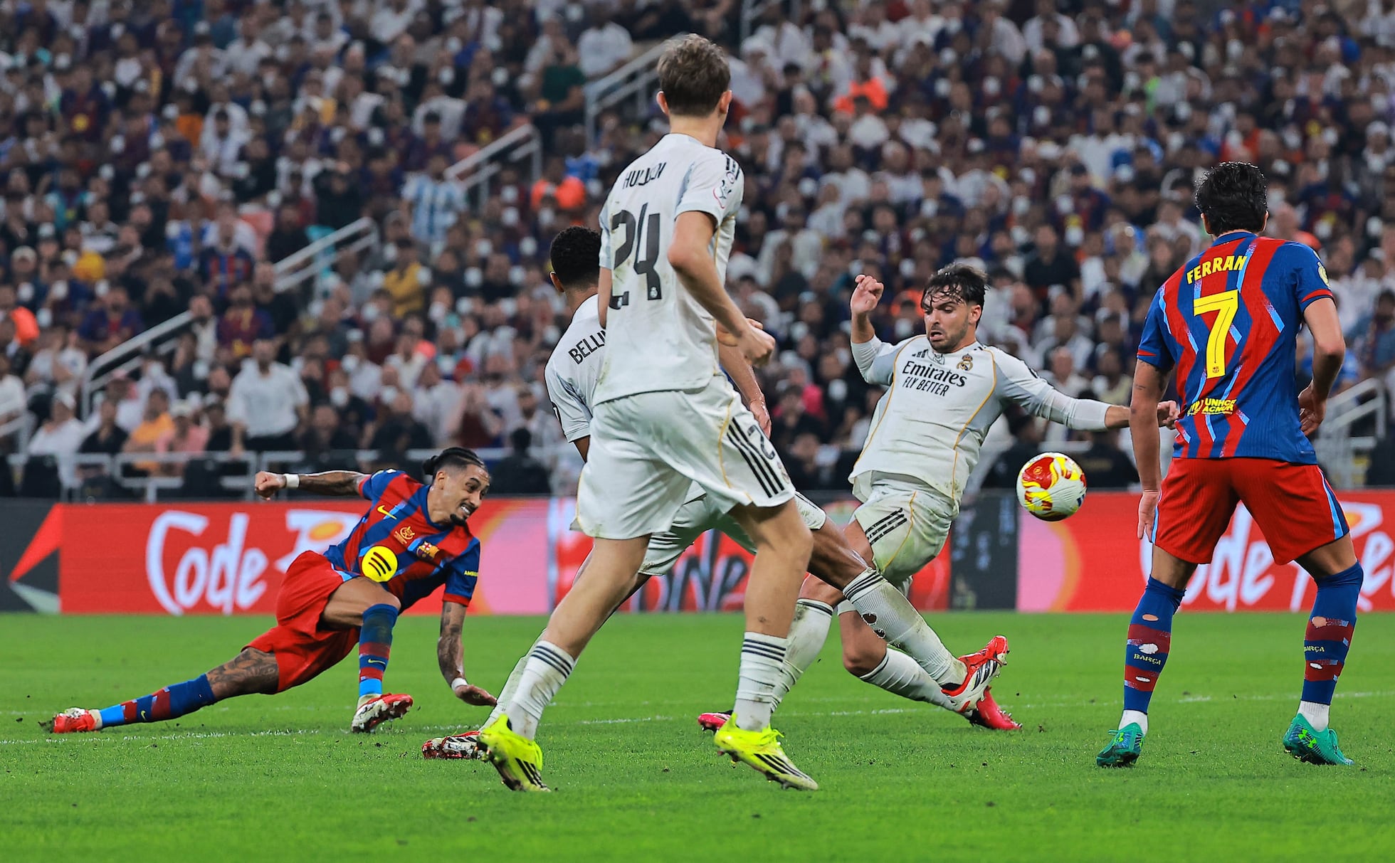 Barcelona - Real Madrid, la final de la supercopa de España en imágenes ...