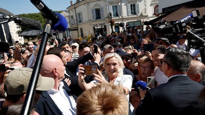 La candidatura de Marine Le Pen a las elecciones presidenciales monopoliza el espacio de la ultraderecha