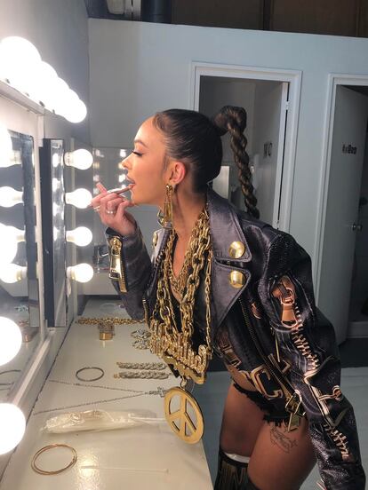 Bad Gyal con estilismo de Ana Murillas.