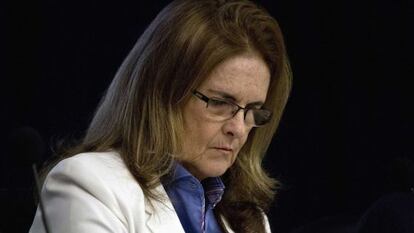 La presidenta de Petrobras, Graça Foster.