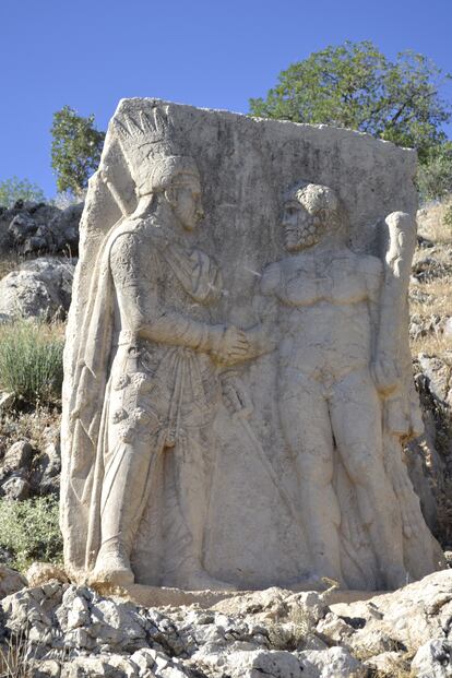 Mithridates I y Hércules.