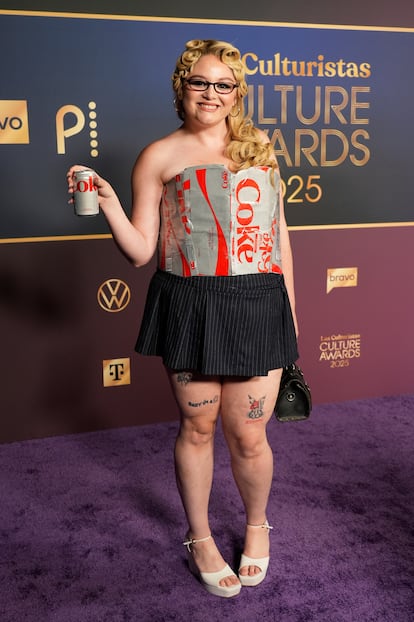 Megan Stalter en los premios Las Culturistas en el teatro The Orpheum de Los Ángeles esta semana.