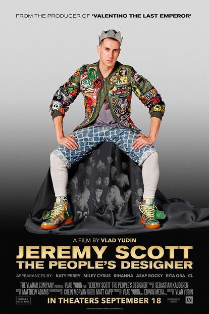 Jeremy Scott: the people’s designer (NETFLIX). El director Vlad Yudin documenta la historia de cuento de Scott: de niño humilde de Misuri a director creativo de Moschino.