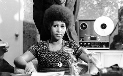 Aretha Franklin, em 1973.