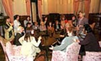 Un grupo de senadoras argentinas, que ocuparán sus puestos por elección directa.