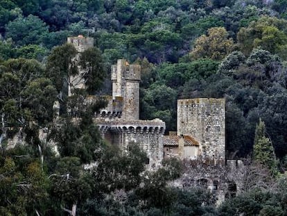 El castillo de Santa Florentina en Canet de Mar. 