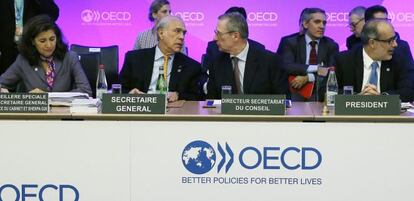 El secretario general de la OCDE, Jose Ángel Gurría.