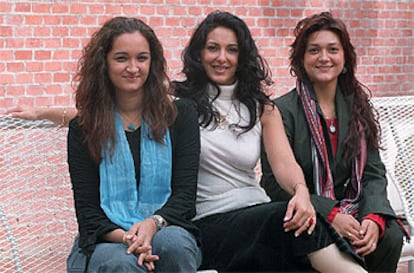 Mayte Heredia, María del Carmen Hernández Pérez y Belén Cortés Maya.