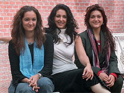 Mayte Heredia, María del Carmen Hernández Pérez y Belén Cortés Maya.
