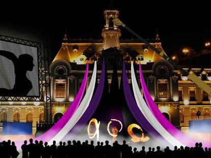 Ceremonia inaugural del Fórum de las Culturas de Valparaíso el pasado octubre.