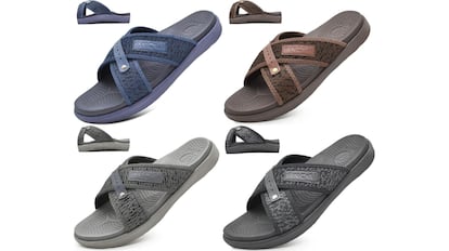 Estas chanclas ortopédicas para hombre son el calzado perfecto para ir cómodo en verano.