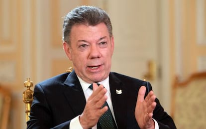 Colombian President Juan Manuel Santos.